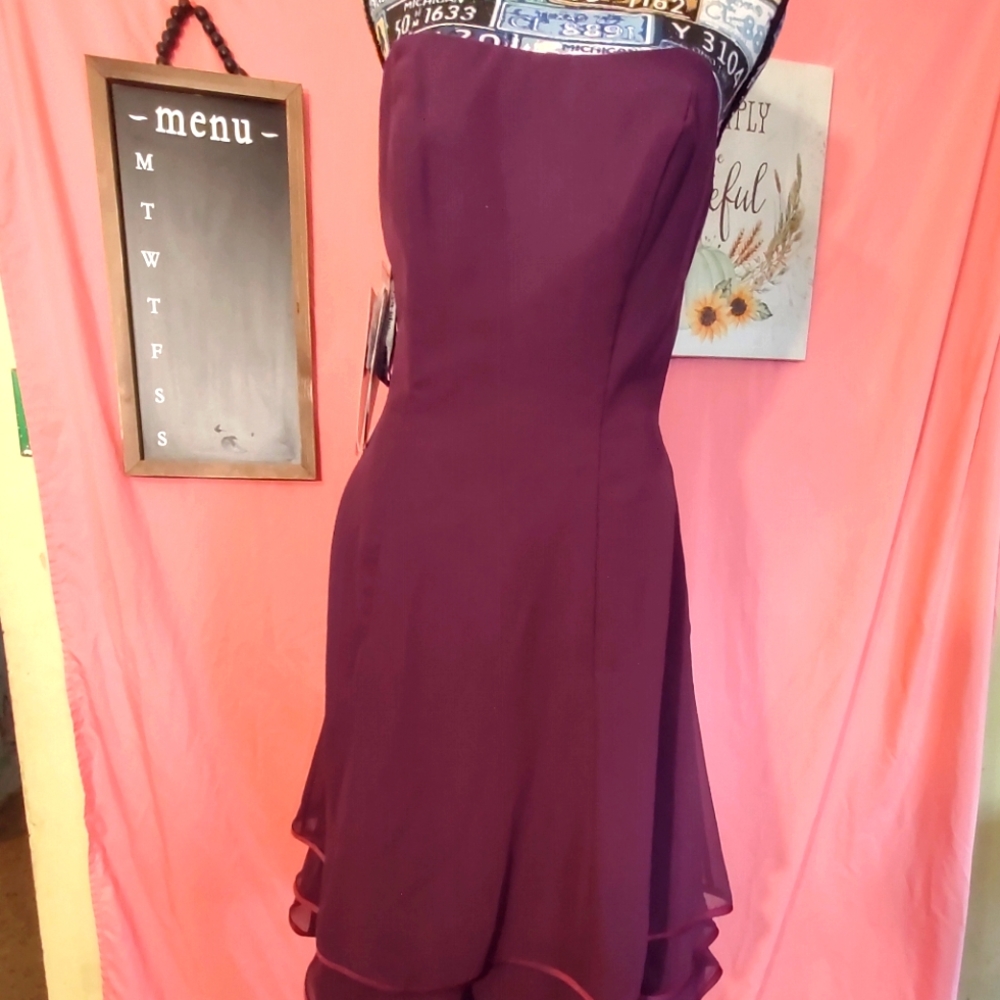 Alfred Angelo Purple Prom Dress